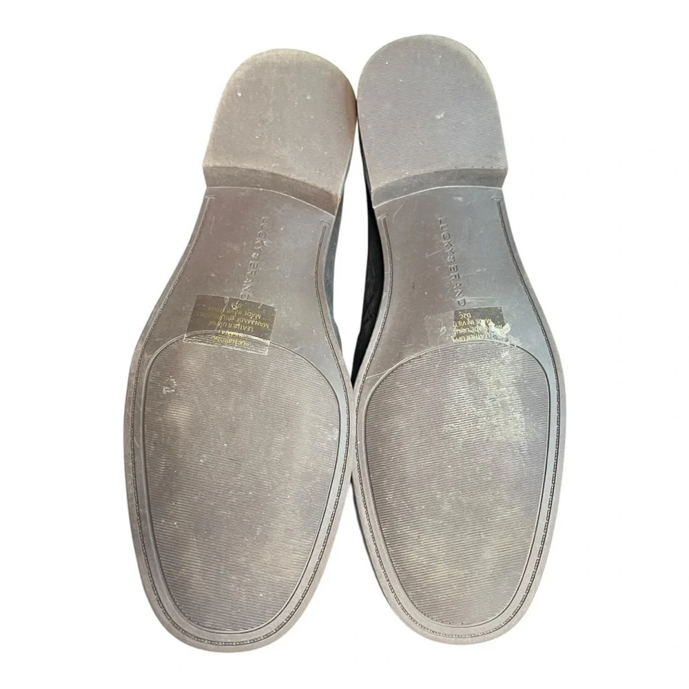 Lucky Brand Women's Harping Black Loafer Flat Size 9.5 Preowned Great Condition